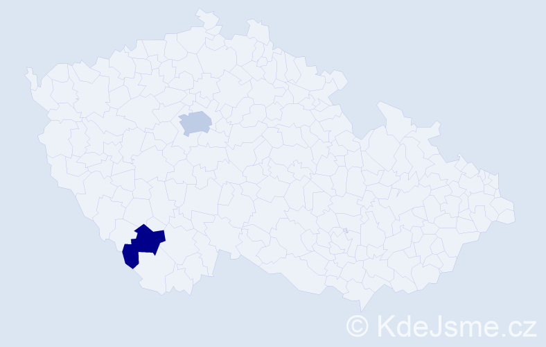 Jméno: 'Petya Georgieva', počet výskytů 3 v celé ČR