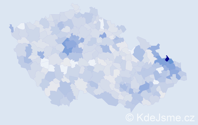 Jméno: 'Maxmilián', počet výskytů 2268 v celé ČR