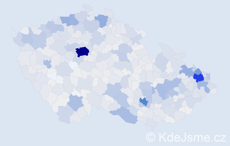 Jméno: 'Arnošt', počet výskytů 4544 v celé ČR