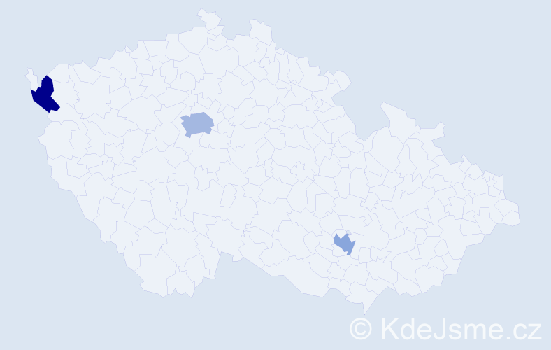 Jméno: 'Quoc Vinh', počet výskytů 4 v celé ČR