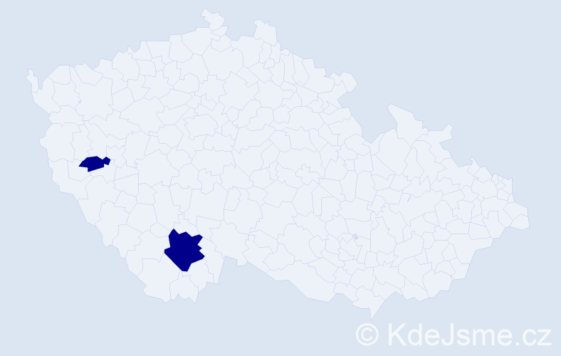 Jméno: 'Ly Huynh', počet výskytů 2 v celé ČR