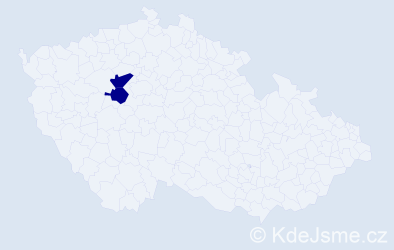 Jméno: 'Jan Alan', počet výskytů 2 v celé ČR