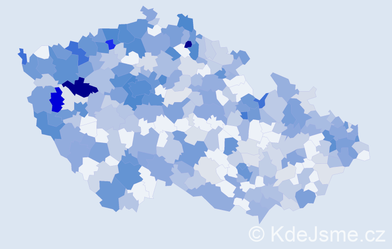 Jméno: 'Bartoloměj', počet výskytů 808 v celé ČR