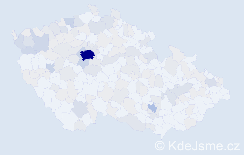 Jméno: 'Marija', počet výskytů 327 v celé ČR