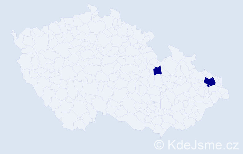 Jméno: 'Thanh Dan', počet výskytů 2 v celé ČR