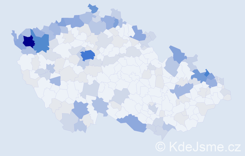 Jméno: 'Manfred', počet výskytů 473 v celé ČR
