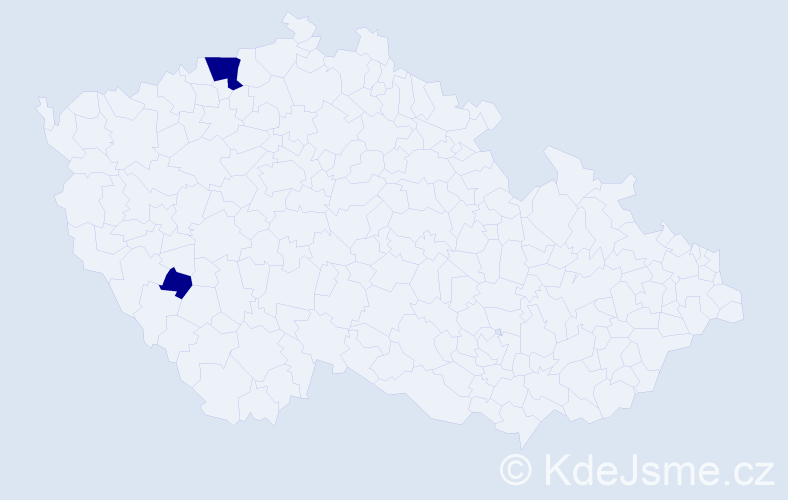 Jméno: 'David Hamid', počet výskytů 2 v celé ČR