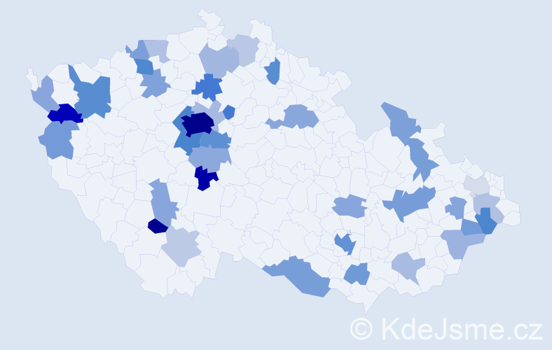 Jméno: 'Luka', počet výskytů 115 v celé ČR