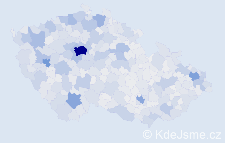 Jméno: 'Štěpánka', počet výskytů 12033 v celé ČR