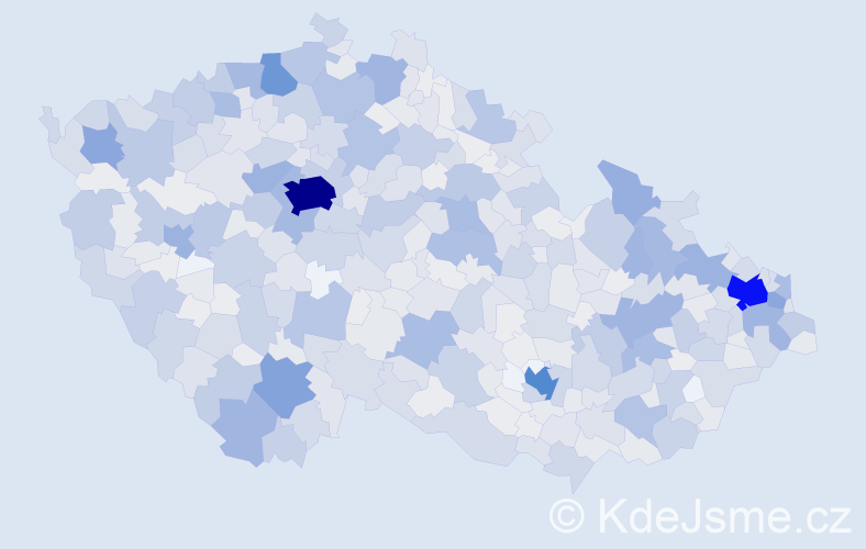 Jméno: 'Šarlota', počet výskytů 1463 v celé ČR