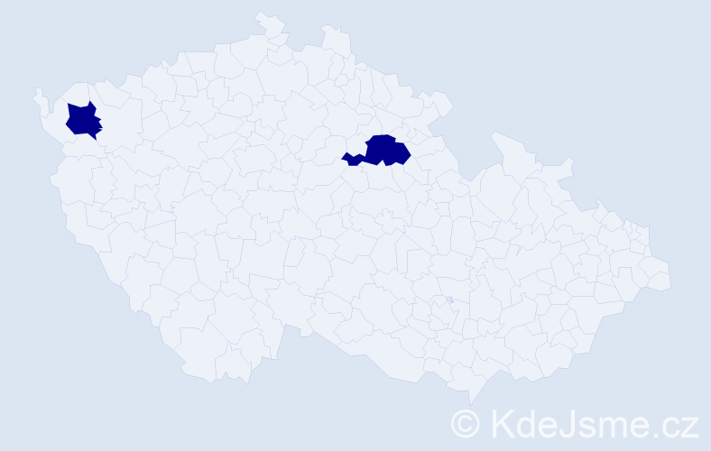 Jméno: 'Adam Elias', počet výskytů 2 v celé ČR