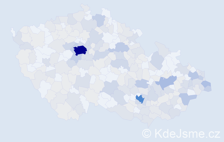 Jméno: 'Noemi', počet výskytů 552 v celé ČR