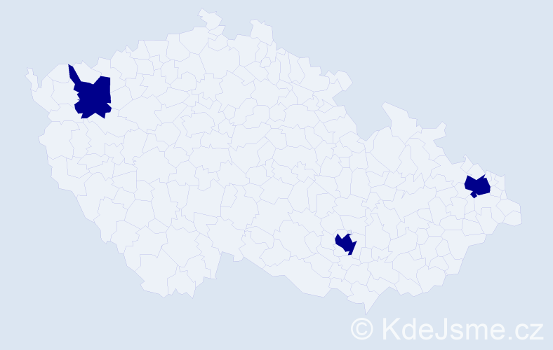 Jméno: 'Quang Loi', počet výskytů 3 v celé ČR