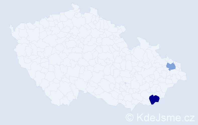 Jméno: 'Alex Michal', počet výskytů 2 v celé ČR