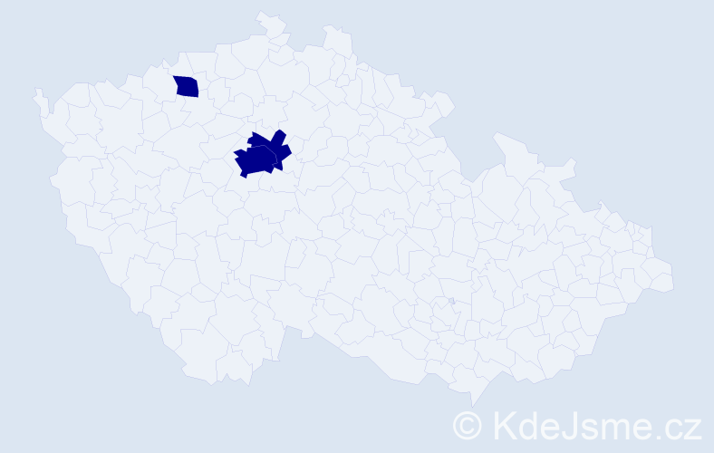 Jméno: 'Quy Thanh', počet výskytů 3 v celé ČR