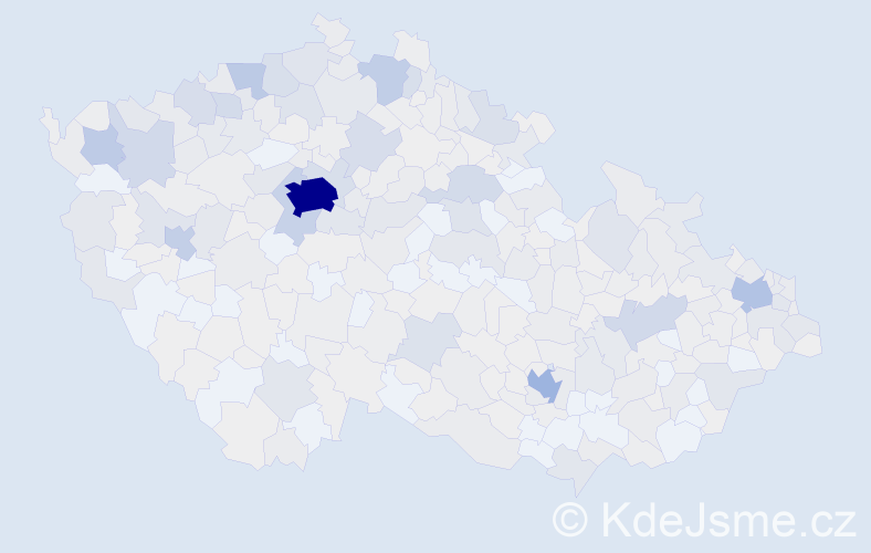 Jméno: 'Marianna', počet výskytů 1031 v celé ČR