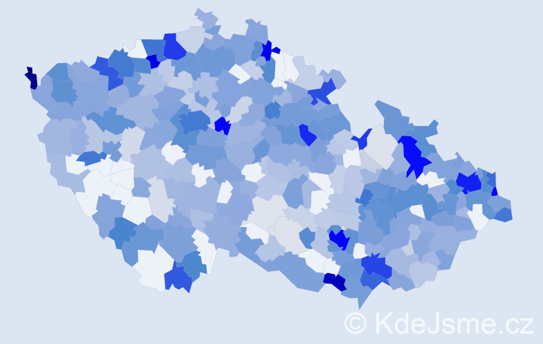Jméno: 'Kristína', počet výskytů 929 v celé ČR