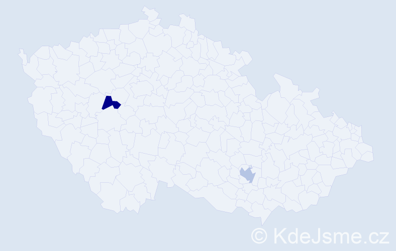 Jméno: 'Adrian David', počet výskytů 2 v celé ČR