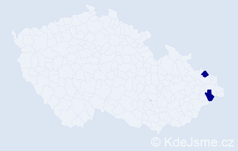 Jméno: 'Renald', počet výskytů 2 v celé ČR