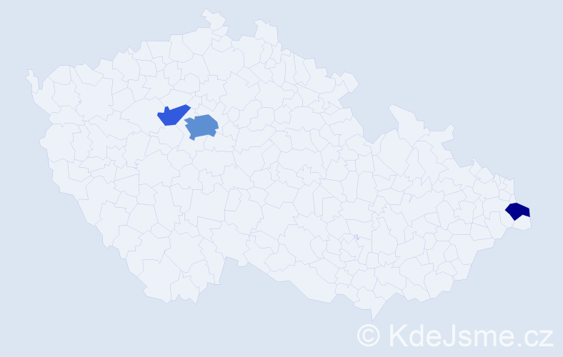 Jméno: 'Simon David', počet výskytů 7 v celé ČR