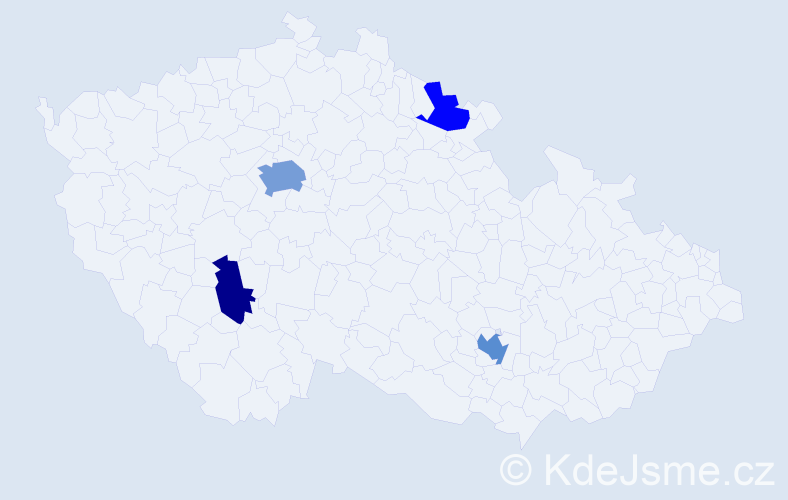 Jméno: 'Laurence', počet výskytů 8 v celé ČR