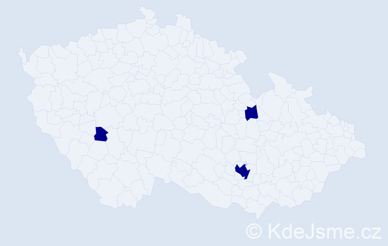 Jméno: 'Peter Martin', počet výskytů 3 v celé ČR