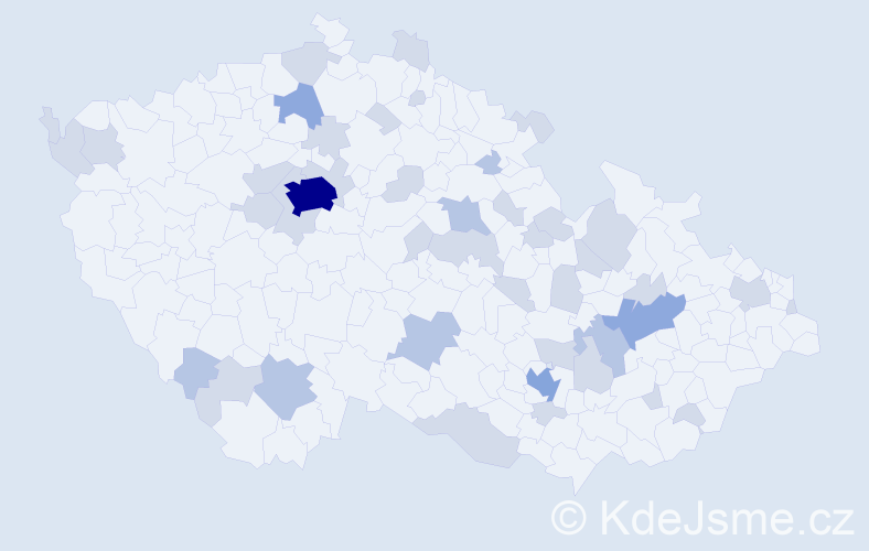 Jméno: 'Lota', počet výskytů 72 v celé ČR