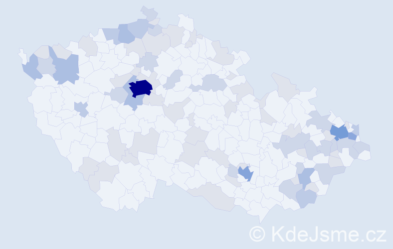 Jméno: 'Beatrice', počet výskytů 162 v celé ČR