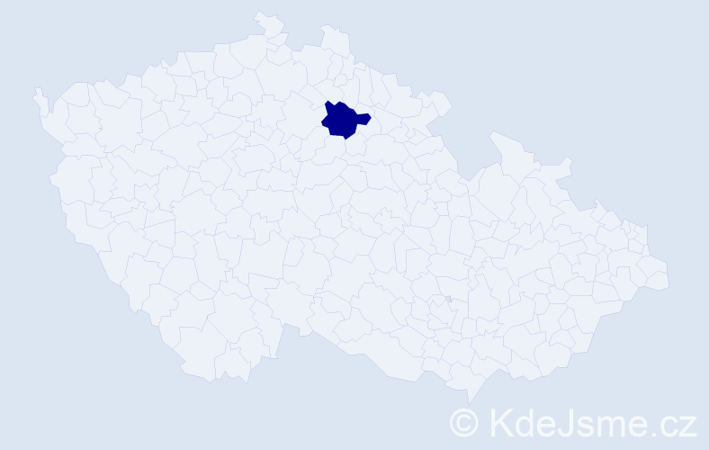 Jméno: 'Sophia Aurora', počet výskytů 1 v celé ČR