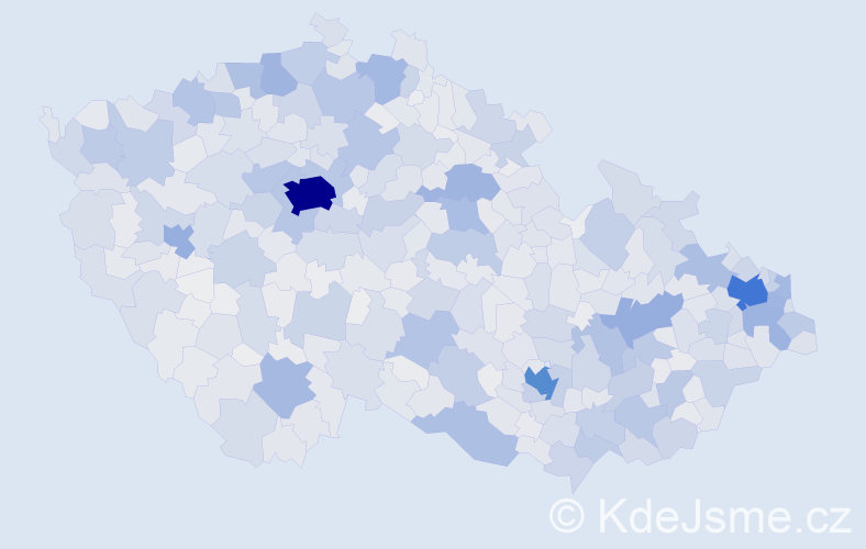 Jméno: 'Patrik', počet výskytů 29476 v celé ČR