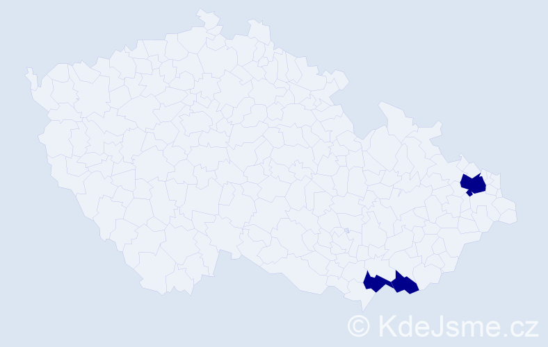 Jméno: 'Bao Chau', počet výskytů 3 v celé ČR