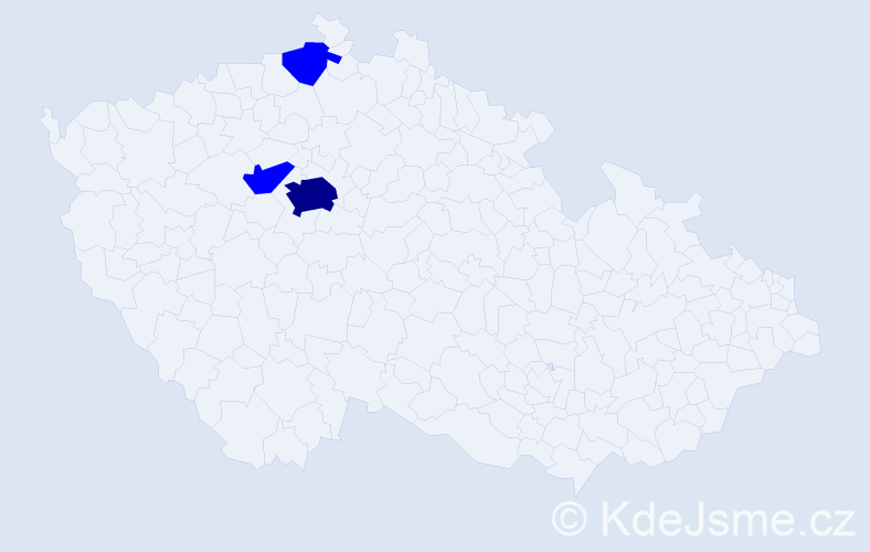 Jméno: 'Quoc Manh', počet výskytů 4 v celé ČR