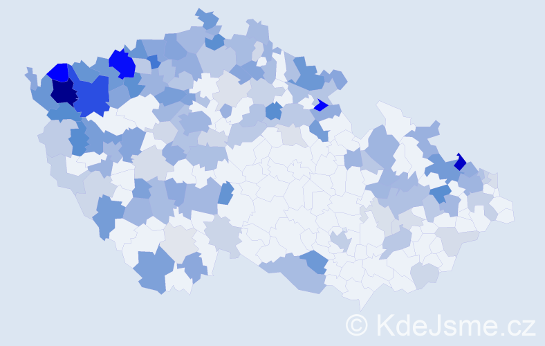 Jméno: 'Gisela', počet výskytů 297 v celé ČR