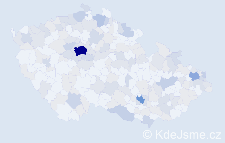 Jméno: 'Lena', počet výskytů 349 v celé ČR