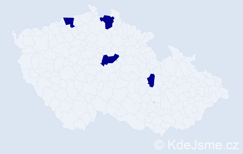 Jméno: 'Adam Christopher', počet výskytů 4 v celé ČR