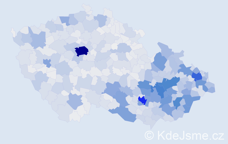 Jméno: 'Alois', počet výskytů 10969 v celé ČR