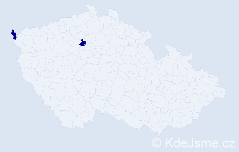 Jméno: 'Thi Dieu Linh', počet výskytů 2 v celé ČR