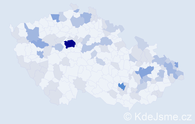 Jméno: 'Edmund', počet výskytů 181 v celé ČR
