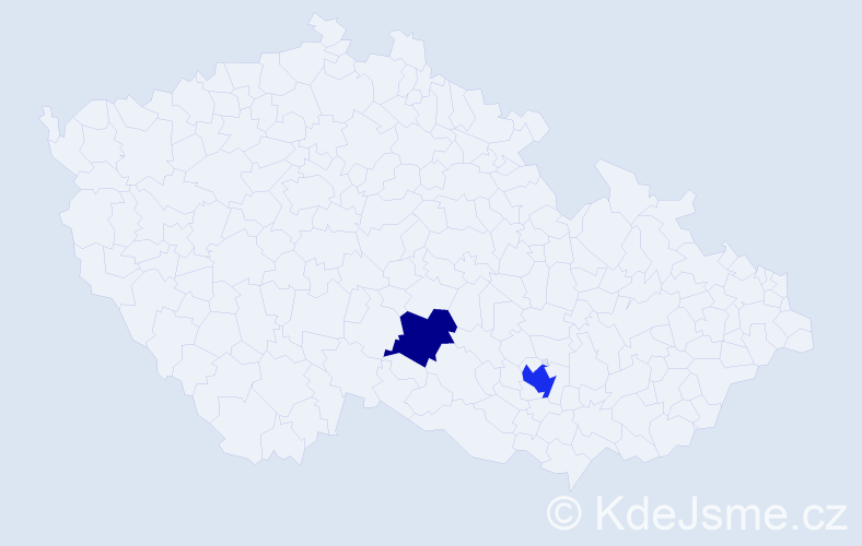 Jméno: 'Phuc Anh', počet výskytů 3 v celé ČR