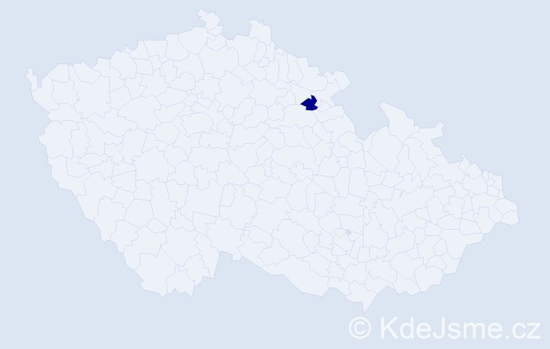 Jméno: 'Sean Jude', počet výskytů 1 v celé ČR