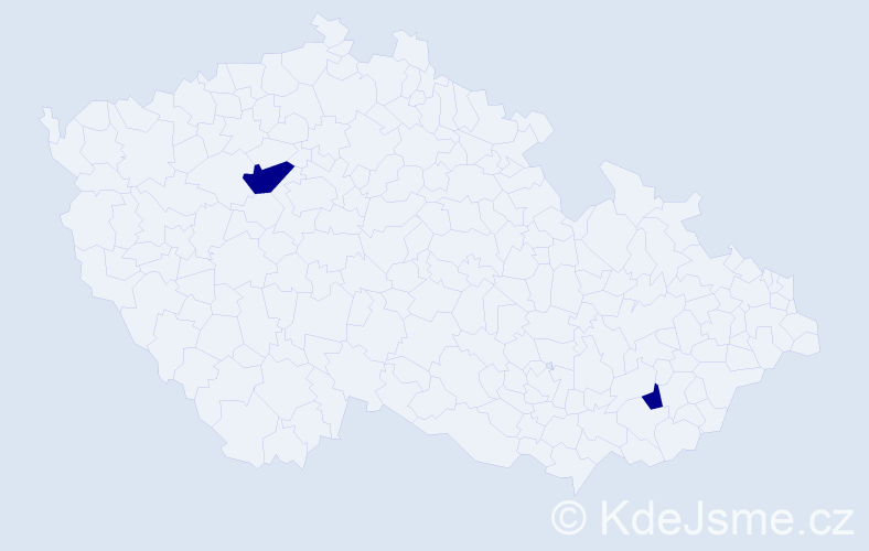 Jméno: 'Nicusor', počet výskytů 2 v celé ČR