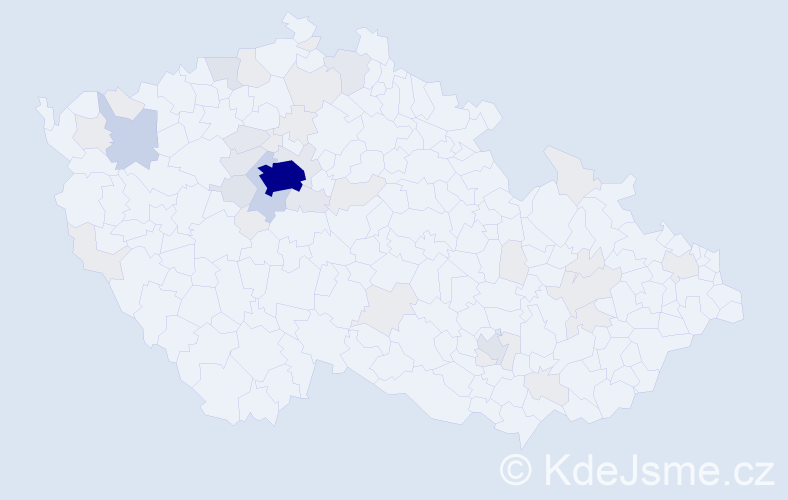 Jméno: 'Dmitriy', počet výskytů 137 v celé ČR