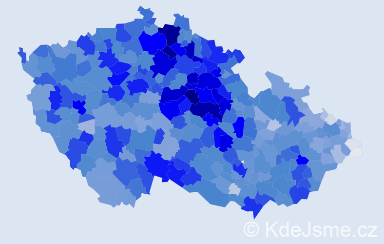 Jméno: 'Ladislava', počet výskytů 10043 v celé ČR