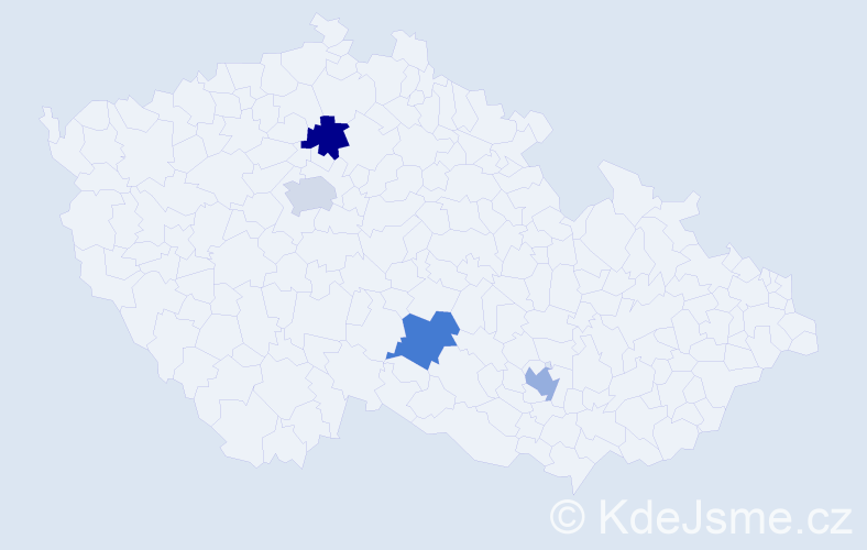 Jméno: 'Ondřej Adam', počet výskytů 4 v celé ČR