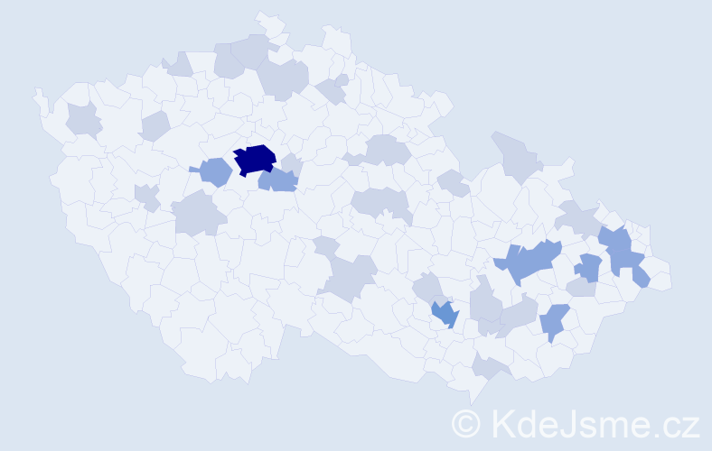 Jméno: 'Teo', počet výskytů 60 v celé ČR