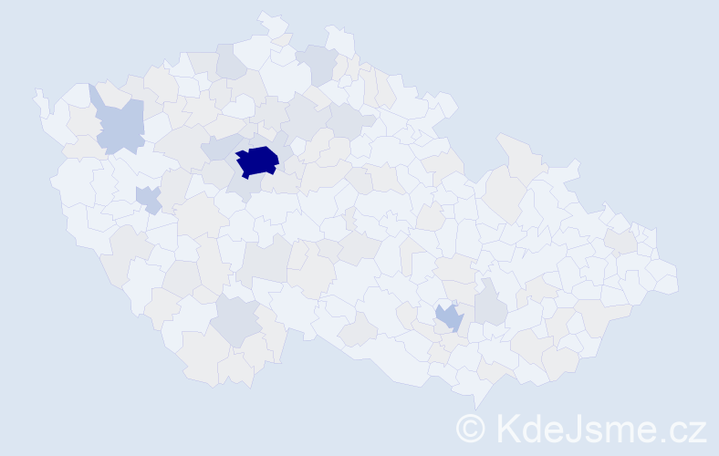 Jméno: 'Liubov', počet výskytů 327 v celé ČR