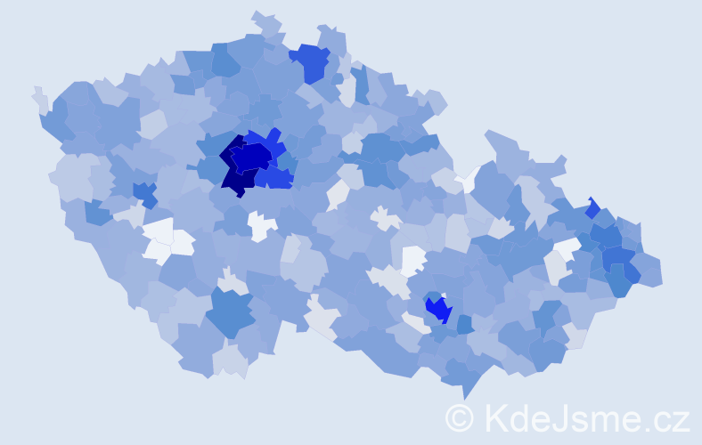 Jméno: 'Oliver', počet výskytů 3762 v celé ČR
