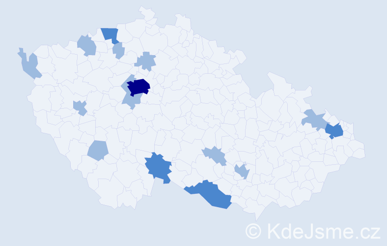 Jméno: 'Thanh Tung', počet výskytů 23 v celé ČR