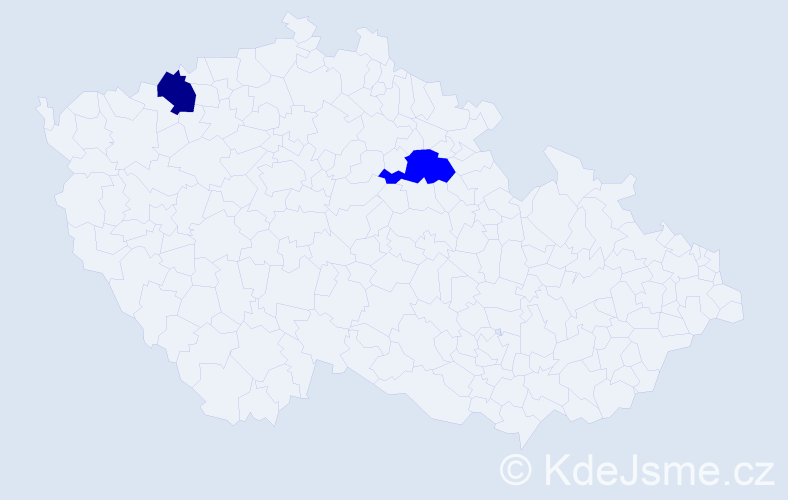 Jméno: 'Hoang Vu', počet výskytů 3 v celé ČR