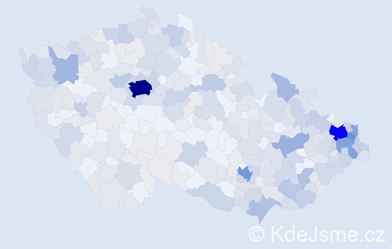 Jméno: 'Ľudmila', počet výskytů 774 v celé ČR